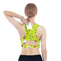 Valentin s Day Love Hearts Pattern Red Pink Green Sports Bra With Pocket View2