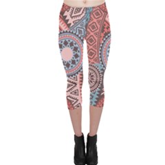 Print Capri Leggings  by Sobalvarro