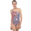 Print Classic One Shoulder Swimsuit View1