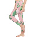 Vintage Plant Seamless Pattern Vectors 06 Lightweight Velour Classic Yoga Leggings View3