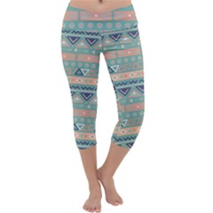 Tribal Capri Yoga Leggings by Sobalvarro