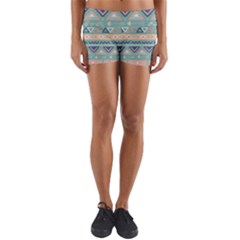 Tribal Yoga Shorts by Sobalvarro