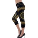 Fractal Fractal Art Fantasy Lightweight Velour Capri Leggings  View3