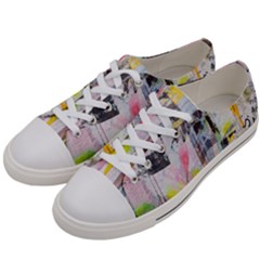Graffiti Graphic Women s Low Top Canvas Sneakers by ArtistRoseanneJones