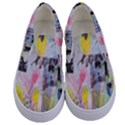 Graffiti Graphic Kids  Canvas Slip Ons View1