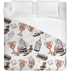 Hufflepuff Pattern Duvet Cover (king Size) by Sobalvarro