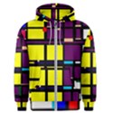 Design Pattern Colors Colorful Men s Zipper Hoodie View1