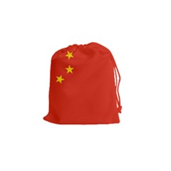 China Flag Drawstring Pouch (small) by FlagGallery