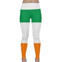 Flag of Ireland Irish Flag Lightweight Velour Classic Yoga Leggings View1