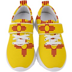 New Mexico Flag Kids  Velcro Strap Shoes by FlagGallery