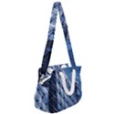 Abstract Architecture Azure Rope Handles Shoulder Strap Bag View2