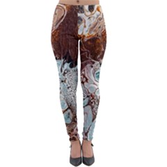 Paint Acrylic Paint Art Colorful Lightweight Velour Leggings by Pakrebo