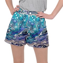 Paint Acrylic Paint Art Colorful Ripstop Shorts by Pakrebo