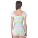 Geometric Pastel Boyleg Leotard  View2