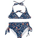 Midnight Florals Kids  Classic Bikini Set View1