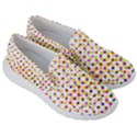 Illustration Abstract Pattern Polka Dot Men s Lightweight Slip Ons View3