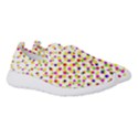 Illustration Abstract Pattern Polka Dot Women s Slip On Sneakers View3