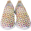 Illustration Abstract Pattern Polka Dot Kids  Slip On Sneakers View1