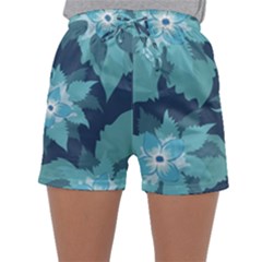 Graphic Design Wallpaper Abstract Sleepwear Shorts by Pakrebo
