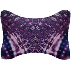 Purple Love Seat Head Rest Cushion by KirstenStar