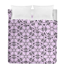 Texture Tissue Seamless Flower Duvet Cover Double Side (full/ Double Size) by HermanTelo