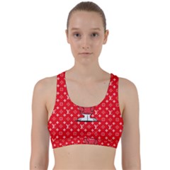 Snoop L Copy Back Weave Sports Bra by lxrst