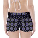 Lilies And Decorative Stars Of Freedom Boyleg Bikini Wrap Bottoms View2