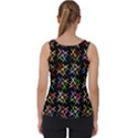 Scissors Pattern Colorful Prismatic Velvet Tank Top View2