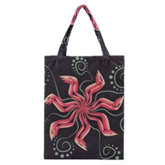 Flower Abstract Classic Tote Bag by HermanTelo