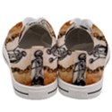 Awesome Skeleton With Skulls Women s Low Top Canvas Sneakers View4