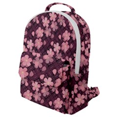 Cherry Blossoms Japanese Flap Pocket Backpack (small) by HermanTelo