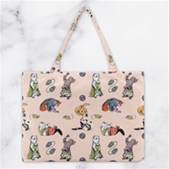 Funny Cats Medium Tote Bag by Sobalvarro