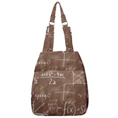 Mathematics Brown Center Zip Backpack by snowwhitegirl