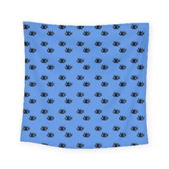 Blue Eyes Square Tapestry (small) by snowwhitegirl