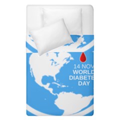 The World Day Of Struggle Against Diabet Duvet Cover Double Side (single Size) by Sudhe