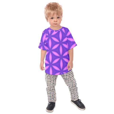 Purple Kids  Raglan Tee by HermanTelo