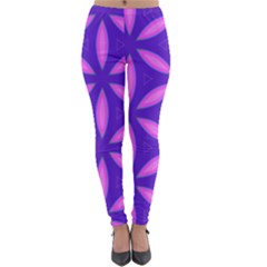 Purple Lightweight Velour Leggings by HermanTelo