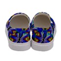 Art Kaleidoscope Meditation Mosaic Women s Canvas Slip Ons View4