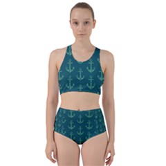 Mermaid Anchors Racer Back Bikini Set by VeataAtticus