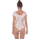 pink flowers pattern spring nature Short Sleeve Leotard  View2