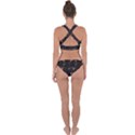 Cats Pattern Cross Back Hipster Bikini Set View2