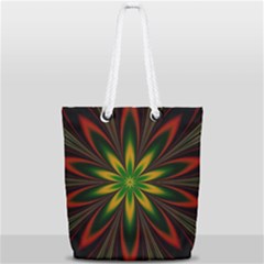 Fractal Artwork Idea Allegory Art Full Print Rope Handle Tote (small) by Sudhe