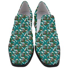 Koala Bears Pattern Women Slip On Heel Loafers by bloomingvinedesign