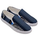 Architecture Frankfurt Houses Men s Canvas Slip Ons View3