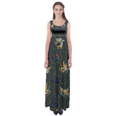 King And Queen Empire Waist Maxi Dress by Mezalola