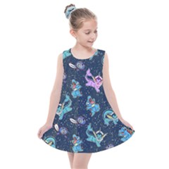 Water Type Kids  Summer Dress by Mezalola