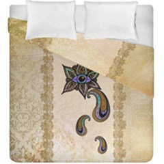 The Fantasy Eye, Mandala Design Duvet Cover Double Side (king Size) by FantasyWorld7