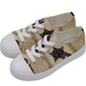 The Fantasy Eye, Mandala Design Kids  Low Top Canvas Sneakers View2