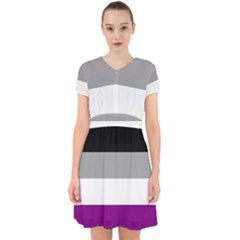 Asexual Pride Flag Lgbtq Adorable In Chiffon Dress by lgbtnation