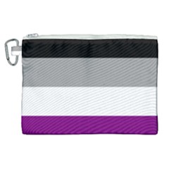 Asexual Pride Flag Lgbtq Canvas Cosmetic Bag (xl) by lgbtnation